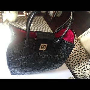 NWOT Gorgeous Trina Turk leather Tote